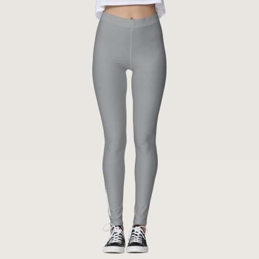 Eenvoudig Modern Ultimate Silver Leggings (Voorkant)