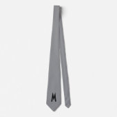 Eenvoudig Modern Ultimate Silver Stropdas (Voorkant)