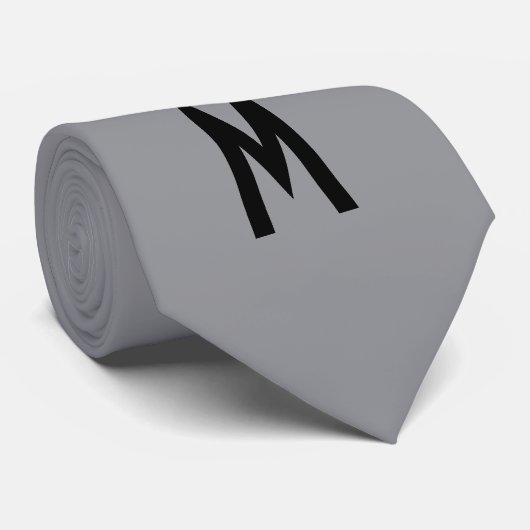 Eenvoudig Modern Ultimate Silver Stropdas (Opgerold)