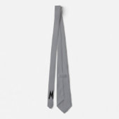 Eenvoudig Modern Ultimate Silver Stropdas (Achterkant)