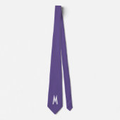 Eenvoudig modern ultraviolet stropdas (Voorkant)