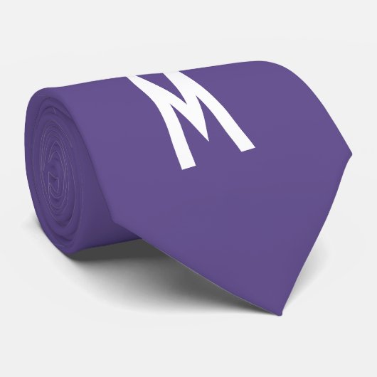 Eenvoudig modern ultraviolet stropdas (Opgerold)