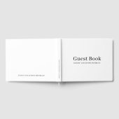 Eenvoudig Modern Vakantiehuis Gastenboek | Wit (Volledig)