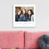 Eenvoudig modern vers | Kleinkinderen Foto Canvas Afdruk (Insitu (Woonkamer))