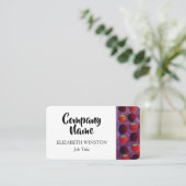 Eenvoudig Modern Visitekaartje (Staand voorkant)