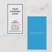 Eenvoudig modern Visitekaartje (Voorkant / Achterkant)