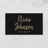 Eenvoudig modern Visitekaartje met lange adem (Voorkant)