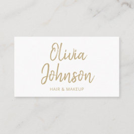 Eenvoudig modern Visitekaartje met lange adem