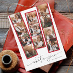 Eenvoudig Modern Wat een Jaar Fotocollage Kerstmis Feestdagenkaart<br><div class="desc">Eenvoudig Modern Wat een Jaar Fotocollage Kerstvakantie Kaart. Klik op de knop Bewerken om uw gegevens aan te passen.</div>