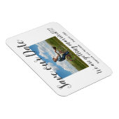 Eenvoudig modern we worden getrouwd met foto's, sp magneet (Rechterzijde)