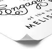 Eenvoudig modern Welkom bij de servicepartij Poster (Hoek)