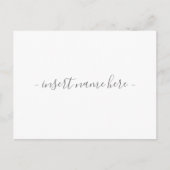 Eenvoudig Modern Will You Be My Matron of Honor Briefkaart (Voorkant)