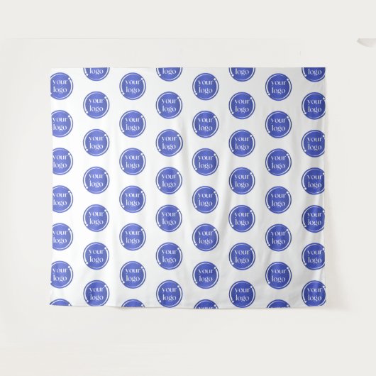 Eenvoudig modern zakelijk professioneel logo wandkleed (Voorkant (horizontaal))