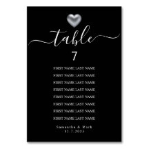 Eenvoudig modern, zilveren heart Typografie Wedden