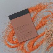 Eenvoudig modern zwart Stripe Monogram Weddenschap Kaart