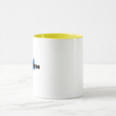 Eenvoudig Modern Zweden Zweeds land Vlag Souvenir Mok (Midden)