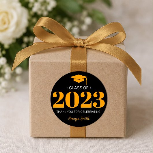 Eenvoudig Moderne 20__ Afstudeercadeau Sticker