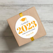 Eenvoudig Moderne 20__ Afstudeercadeau Sticker