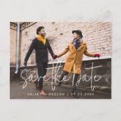 Eenvoudig Moderne Berichten van de Foto van het Ma Briefkaart (Voorkant)