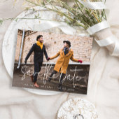 Eenvoudig Moderne Berichten van de Foto van het Ma Briefkaart