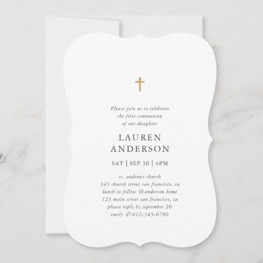 Eenvoudig moderne e-mails met hyperlinks kaart (Voorkant)