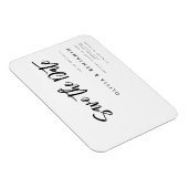 Eenvoudig Moderne Minimalistische Weddenschap besp Magneet (Rechterzijde)