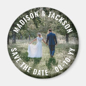 Eenvoudig Moderne Minimalistische Weddenschap besp Magneet (Voorkant)