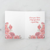 Eenvoudig - Moederdag Bedankkaart (Binnen)