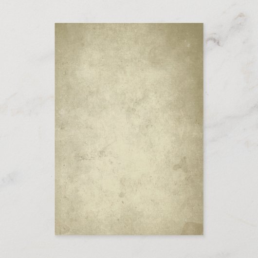 Eenvoudig Monogram | gegevens over papierontvangs Informatiekaartje (Achterkant)