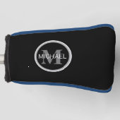Eenvoudig Monogram Golfheadcover (Voorkant)