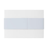 Eenvoudig Monogram Uitnodigingen Wikkel (Achterkant Voorbeeld)