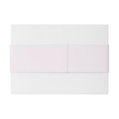 Eenvoudig Monogram Uitnodigingen Wikkel (Achterkant Voorbeeld)