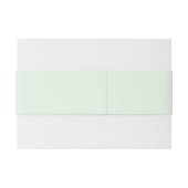 Eenvoudig Monogram Uitnodigingen Wikkel (Achterkant Voorbeeld)