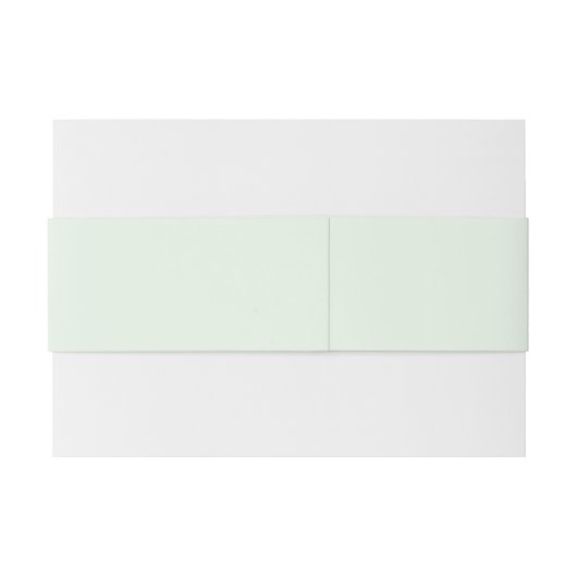 Eenvoudig Monogram Uitnodigingen Wikkel (Achterkant Voorbeeld)