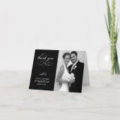 Eenvoudig mooie bedankkaart (Voorkant)