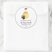 Eenvoudig Mulberry Infused Honey Label (Tas)