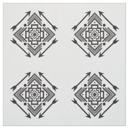 Eenvoudig Native American Arrows geometrisch patro Stof