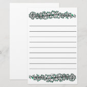 Eenvoudig Natuur Plant papier voor wijnpatroon sch (Voorkant / Achterkant)