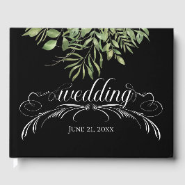 Eenvoudig neerslaan, bruiloft gastenboek