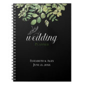 Eenvoudig neerslaan, bruiloft notitieboek (Voorkant)