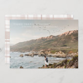 Eenvoudig Nieuwjaar Feestdagenkaart (Voorkant / Achterkant)