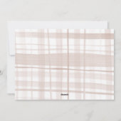 Eenvoudig Nieuwjaar Feestdagenkaart (Achterkant)