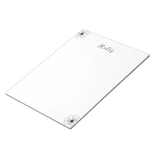 Eenvoudig Notitieblok (Schuin)