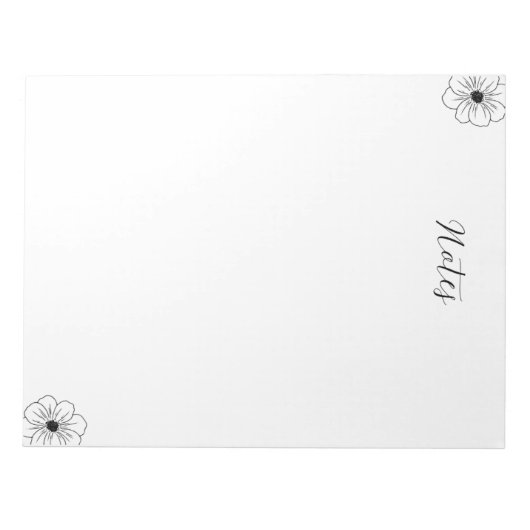 Eenvoudig Notitieblok (Voorkant)