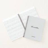 Eenvoudig Notitieboek (Binnen)