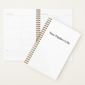 Eenvoudig notitieboek / planner - uw moderne leven (Display)