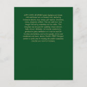 Eenvoudig Nuestra BODA Spaanse Huwelijksuitnodigin (Achterkant)