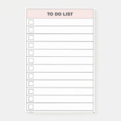 Eenvoudig om lijstrijke notities te maken post-it® notes (Voorkant)