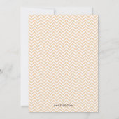 Eenvoudig omlijst 1 foto afstudeeruitnodiging aankondiging (Achterkant)