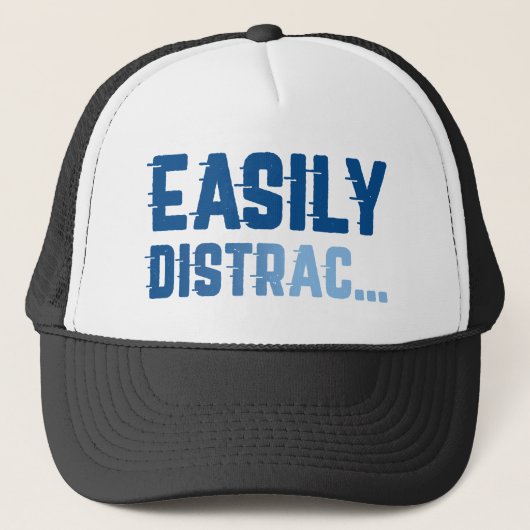 Eenvoudig onderscheid trucker pet (Voorkant)